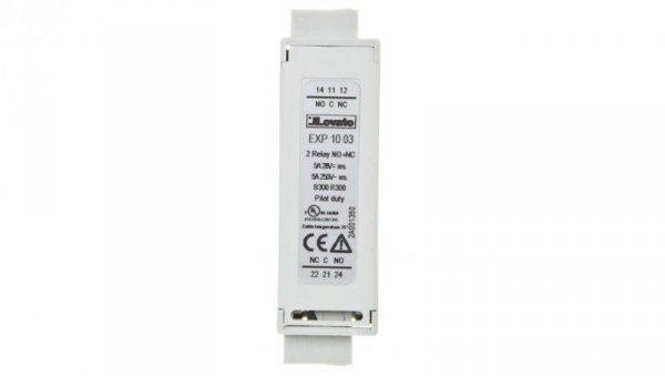 Moduł dodatkowy, 2 wyjścia przekaźnikowe, 5A (250V) EXP1003