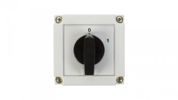 Łącznik krzywkowy 0-1 1P 10A w obudowie 4G10-90-PK R014 63-840392-011