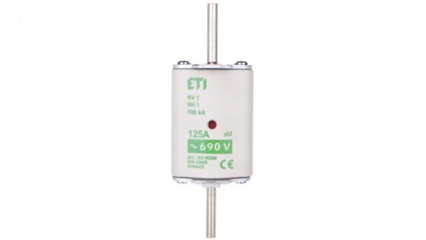 Wkładka bezpiecznikowa NH1 125A aM 690V 004184423