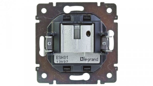 VALENA Gniazdo antenowe RTV/SAT aluminium 770135