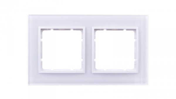 Berker.B.7 GLAS Ramka 2- krotna szklana śnieżnobiała 10126909