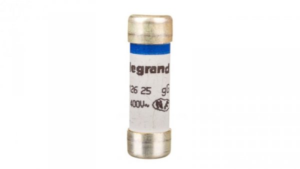 Wkładka bezpiecznikowa cylindryczna 10,3x31,5mm 25A 400V 012625
