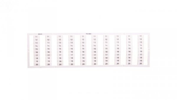 Oznaczniki WMB 10x 11-20 793-5603 /5szt./