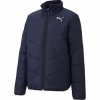 Kurtka Sportowa Dziecięca Puma Padded Niebieski Granatowy