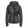 Kurtka Sportowa Damska Adidas Agr Rain J Czarny