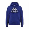 Bluza z kapturem Męska Kappa Farti Niebieski