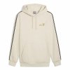 Bluza z kapturem Męska Puma Ess Tape Minimal Gold Fl Beżowy