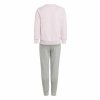 Dres Dziecięcy Adidas Lk Bos Jog Fleece Różowy