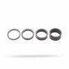Dystansów nylonowych Shimano PRAC0004 Węgiel Szary (4 pcs)