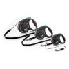 Smycz dla psa Flexi BLACK DESIGN 5 m Rozmiar M Silver