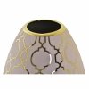 Wazon DKD Home Decor Porcelana Różowy Złoty Orientalny Chromowanie 16 x 16 x 18 cm