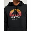 Bluza z kapturem Męska Burton Underhill Czarny