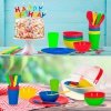 Zestaw piknikowy Aktive 22,5 x 1,5 x 22,5 cm polipropylen (4 Sztuk)