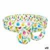Dmuchany Fotel dla Dzieci Intex Ananasy Fiszbiny 248 L 132 x 28 x 132 cm (12 Sztuk)