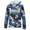 Bluza dziecięca Puma Essentials+ Street Art Aop Niebieski