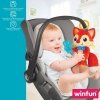 Grzechocząca przytulanka Winfun Lis 13,5 x 26,5 x 7,5 cm (6 Sztuk)