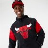 Bluza z kapturem Unisex New Era NBA Colour Insert Chicago Bulls Czarny