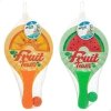 Plażowe łopatki z piłką Aktive Summer Fruits Drewno 18,5 x 31,5 cm (24 Sztuk)