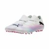 Buty korki dla dorosłych do gry w piłkę Puma Future 7 Pro MG Biały Czarny