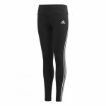 Legginsy Sportowe dla Dzieci Adidas GE0945 Czarny