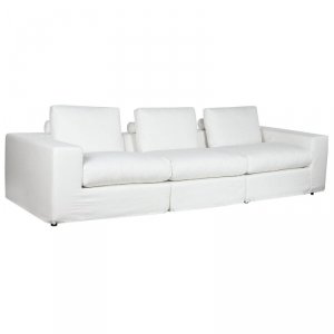 Sofa Home ESPRIT Biały Nowoczesny 286 x 95,5 x 57 cm