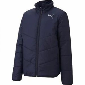 Kurtka Sportowa Dziecięca Puma Padded Niebieski Granatowy