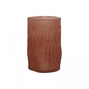 Wazon Home ESPRIT Terakota Szkło Nowoczesny 14 x 14 x 21 cm