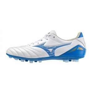 Buty sportowe dla dorosłych do gry w piłkę Mizuno Morelia Neo IV Pro Ag Biały