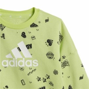 Dres Dziecięcy Adidas I Bluv Q3 Cset Kolor Zielony
