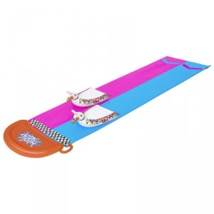 Bestway Zjeżdżalnia z dmuchańcami Dwa Zwierzęta Llama 488x138 cm +3 lat Ogród 52320