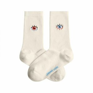 Skarpety Jimmy Lion Eyes Beżowy 36-41