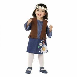 Kostium dla Niemowląt Hippie Wielokolorowy
