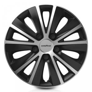 Kołpaki Goodyear Monaco Czarny Srebrzysty 16 (4 uds)