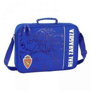 Torba szkolna Real Zaragoza Niebieski (38 x 28 x 6 cm)
