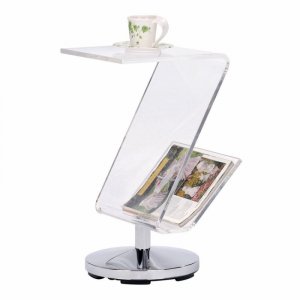 Stolik DKD Home Decor Przezroczysty Srebrzysty 30 x 33 x 55 cm