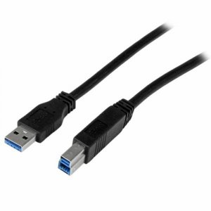Kabel USB A na USB B Startech USB3CAB2M            Czarny