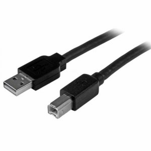Kabel USB Startech USB2HAB50AC          Czarny Aluminium