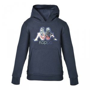 Bluza z kapturem Dziecięca Kappa Cache Ciemnoniebieski