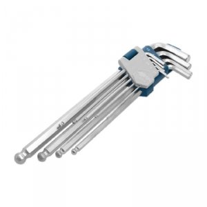 Zestaw Kluczy Imbusowych Ferrestock 1,5 - 2 - 2,5 - 3 - 4 - 5 - 6 - 8 - 10 mm 9 pcs
