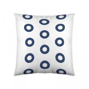 Poszewka na poduszkę Popcorn Beca Blue (60 x 60 cm)