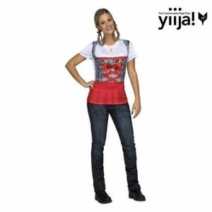Kostium dla Dorosłych My Other Me Oktoberfest Lady Czerwony