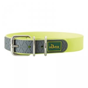 Obroża dla psa Hunter Convenience Żółty (23-31 cm)
