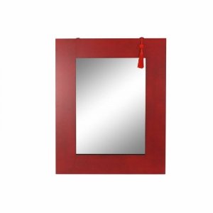 Lustro ścienne DKD Home Decor Czarny Czerwony Orientalny 70 x 2 x 90 cm