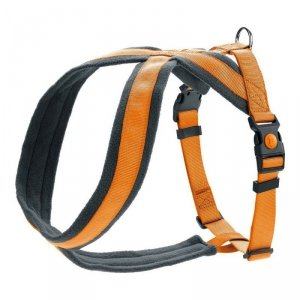 Szelki dla psa Hunter London Comfort 63-82 cm Pomarańczowy Rozmiar M/L