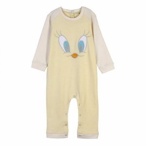Śpioszki z Długim Rękawem Looney Tunes Szary Żółty