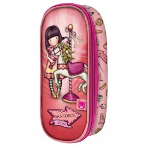 Torba szkolna Gorjuss Carousel Łosoś (10 x 23 x 6 cm)