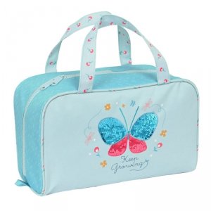 Neseser szkolny BlackFit8 Mariposa Niebieski 31 x 14 x 19 cm