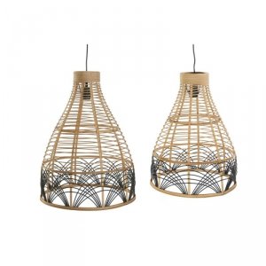 Lampa Sufitowa DKD Home Decor Dwuowy 50 W 45 x 45 x 60 cm