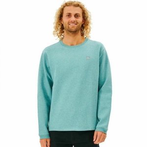 Bluza bez kaptura Męska Rip Curl Vaporcool Jasnoniebieski