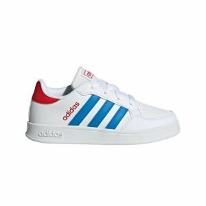 Obuwie Sportowe Dziecięce Adidas Breaknet  Biały
